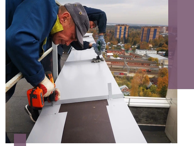 Монтаж парапетов в Бузулуке — установка прочных металлических ограждений