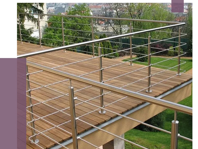 Алюминиевые парапеты в Бузулуке под ключ от 7922 руб. 