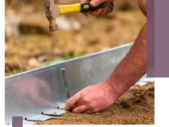 Монтаж металлических бордюров в Бузулуке быстро и качественно