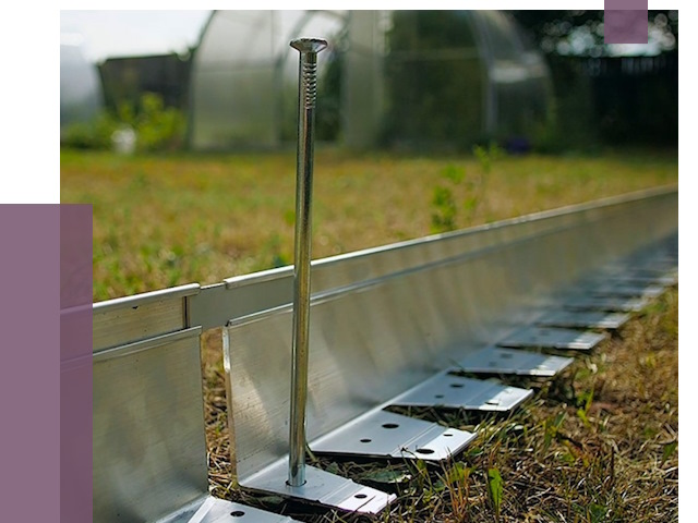 Металлические бордюры для газона в Бузулуке от 4378 руб. | ПРОЛЁТ-Бзл