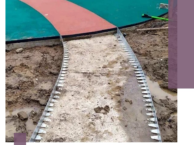 Металлические бордюры для дорожек в Бузулуке — монтаж и изготовление