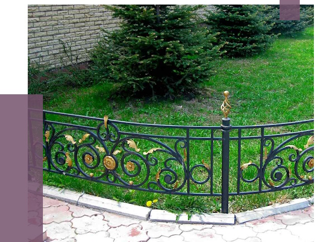 Кованые газонные ограждения в Бузулуке от 7766 руб. — ПРОЛЁТ-Бзл