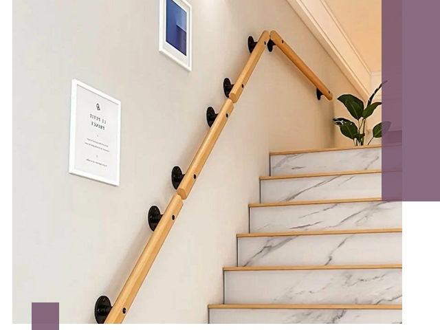 Поручни металлические и деревянные под ключ в Бузулуке