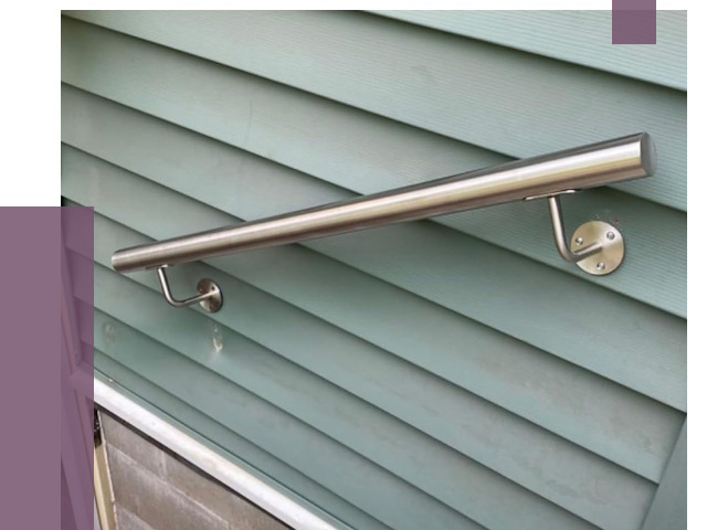 Поручни из нержавеющей стали в Бузулуке от 7818 руб.  | ПРОЛЁТ-Бзл