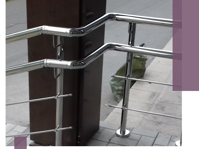 Монтаж поручней из нержавеющей стали в Бузулуке качественно и быстро